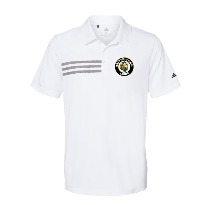 McKay  Adult Adidas 3 stripe Polo Unisex