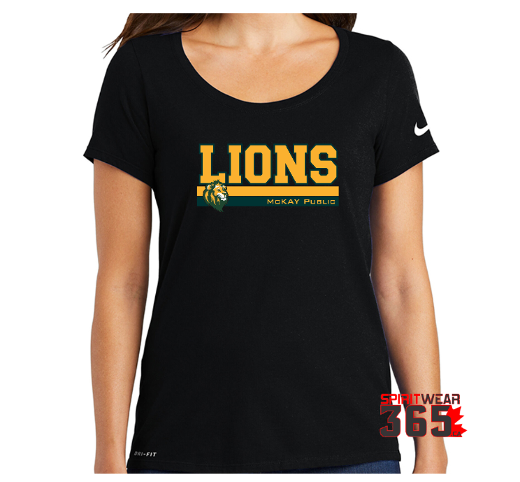 McKay Adult Nike fitted (Lady) dry-fit T-Shirt