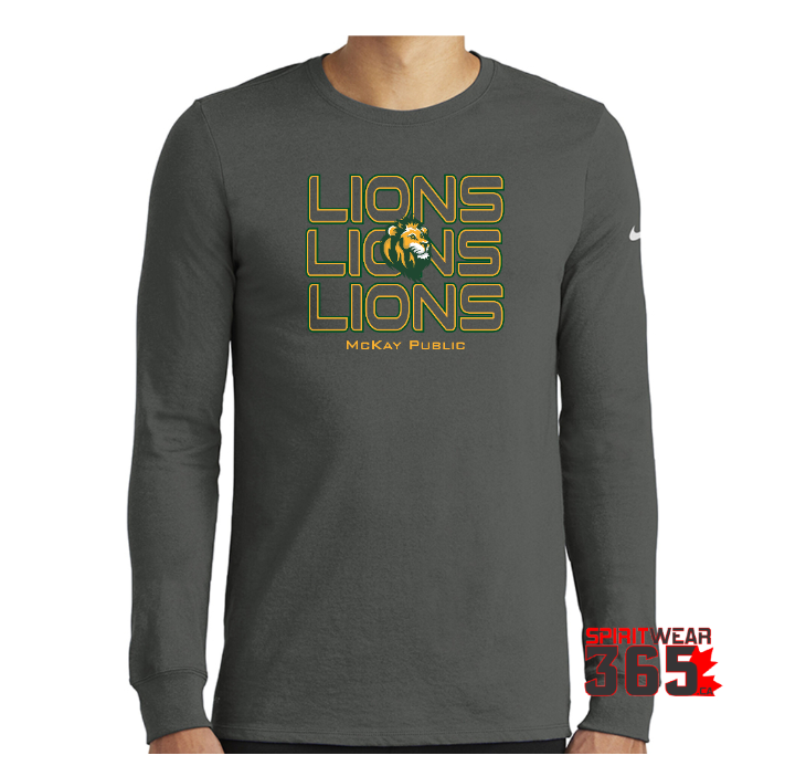 McKay Adult Nike Dry Fit Long Sleeve T-Shirt