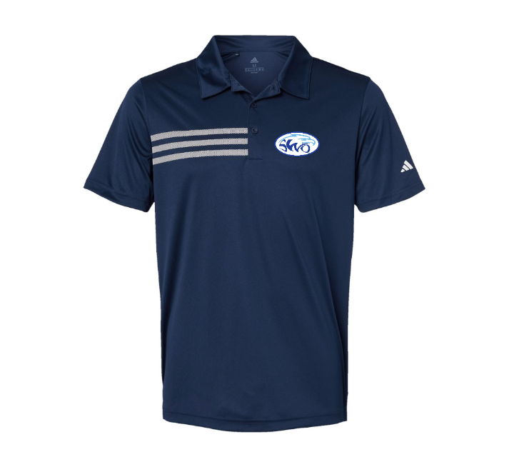 SWO  Adult Adidas 3 stripe Polo Unisex