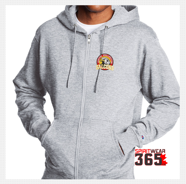 CWDHS Champion Full Zip Hoodie