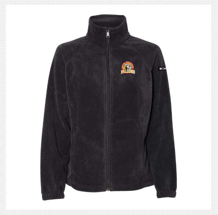 CWDHS Columbia Fleece Full Zip Jacket Lady