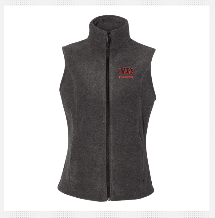 CWDHS Fleece Vest Lady Fit