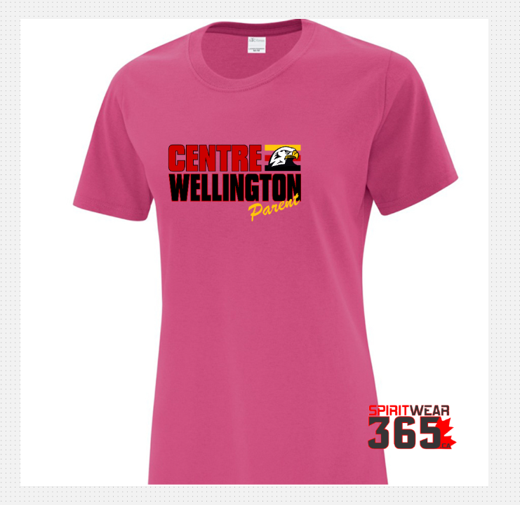 CWDHS Parent Traditional Fitted T Shirt (Lady)