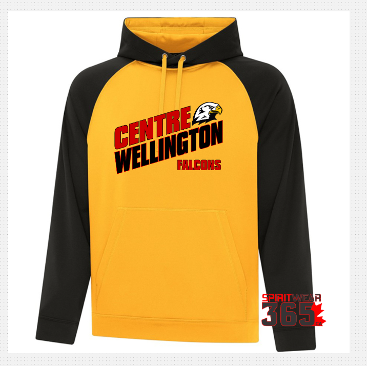 CWDHS Performance Solid 2 Tone Hoodie