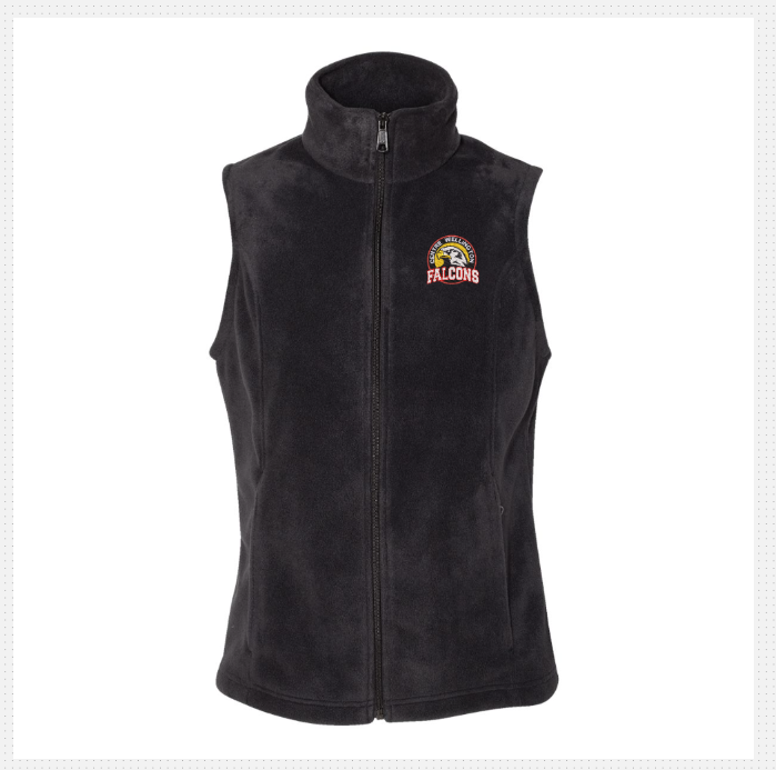 CWDHS Columbia Fleece Vest Lady
