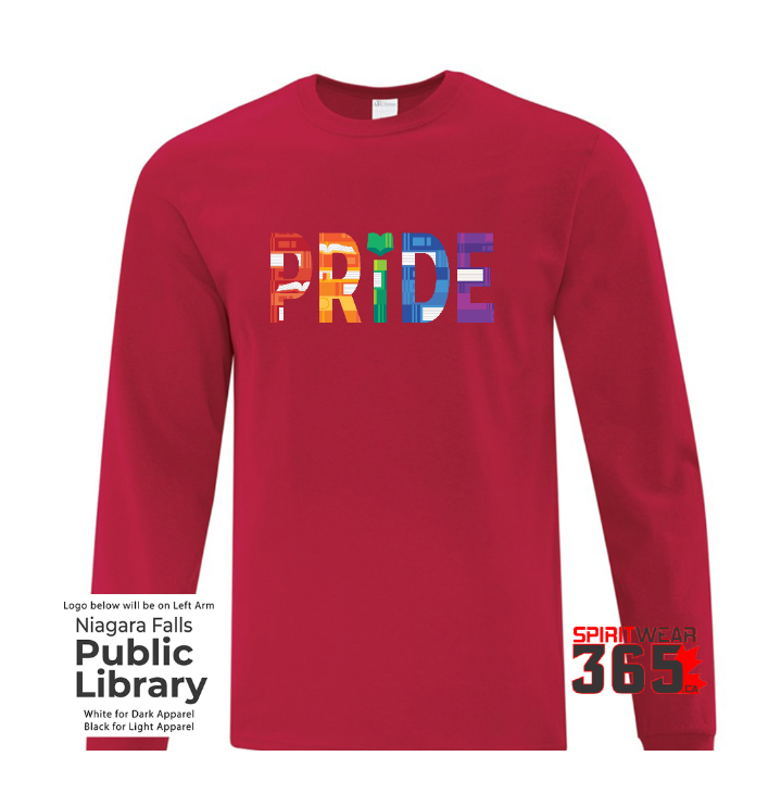 NF Library Traditional Long Sleeve T Shirt pride