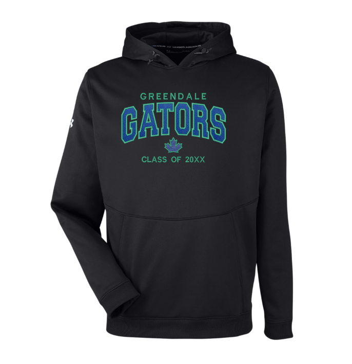 Greendale Adult Performance Under Armour Unisex Hoody