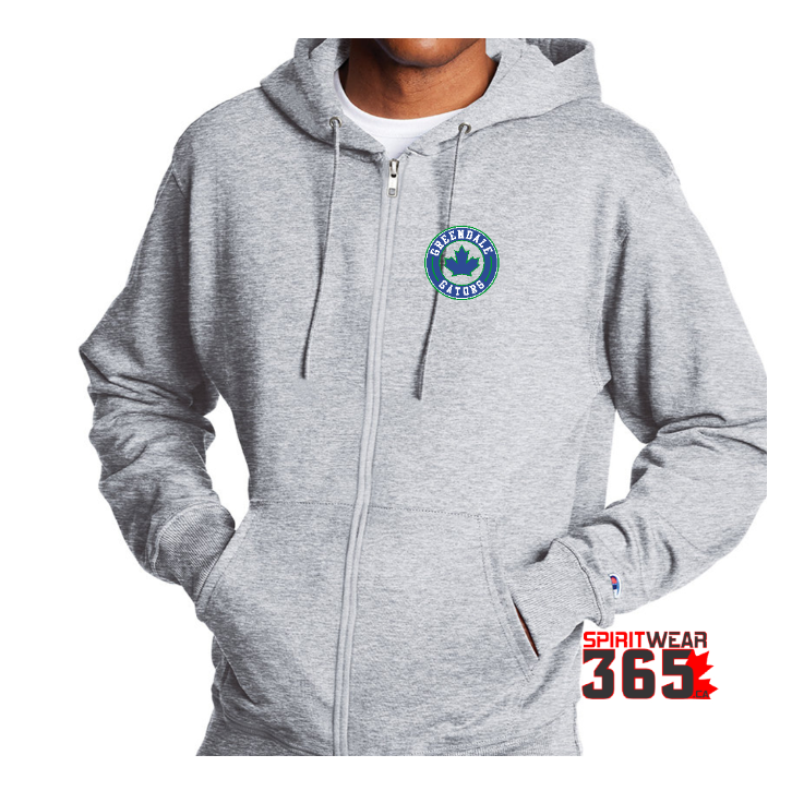 Greendale Adult Champion Full Zip Hoody