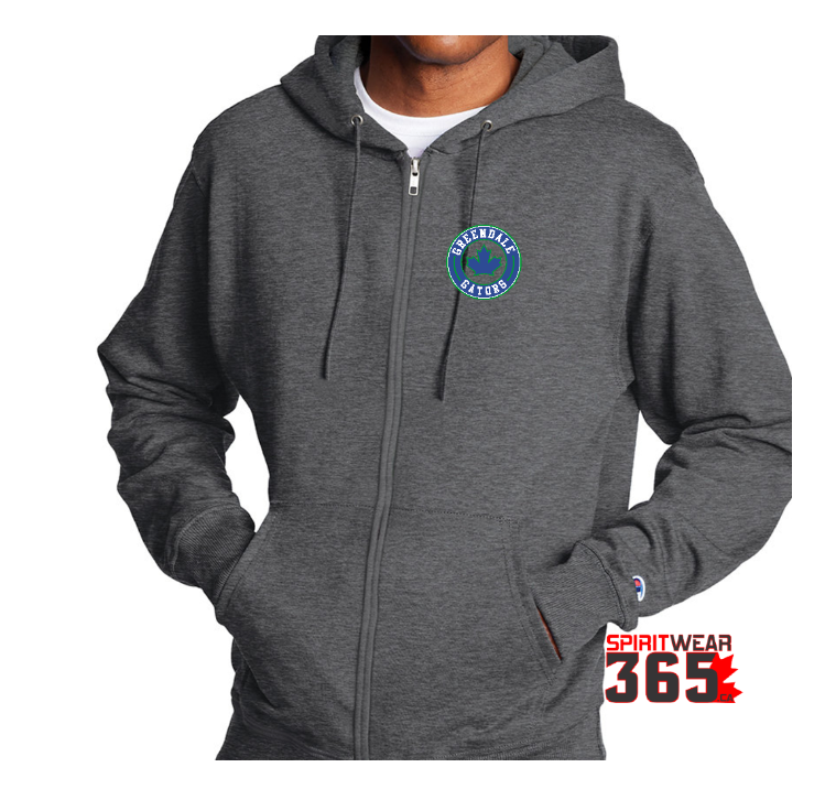 Greendale Adult Champion Full Zip Hoody