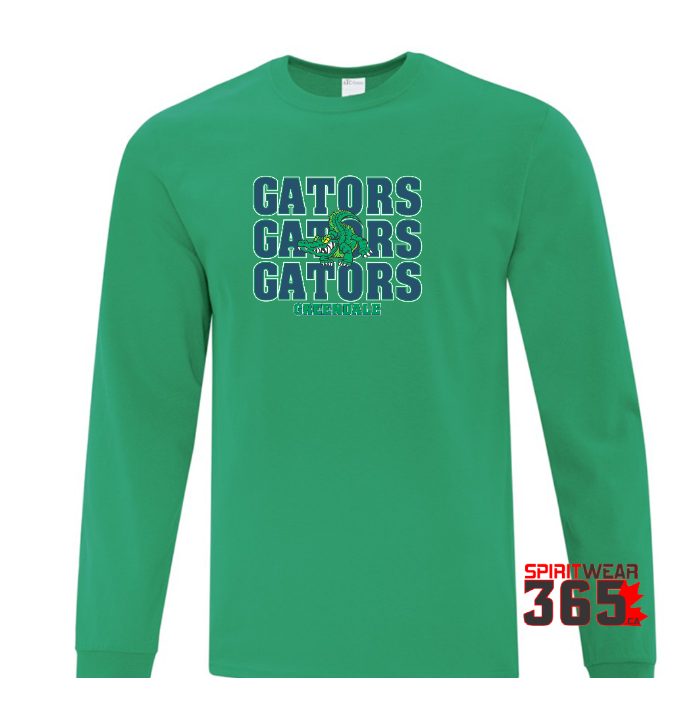 Greendale  Adult Traditional Long Sleeve T Shirt
