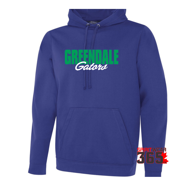 Greendale  Adult Solid Performance Hoody