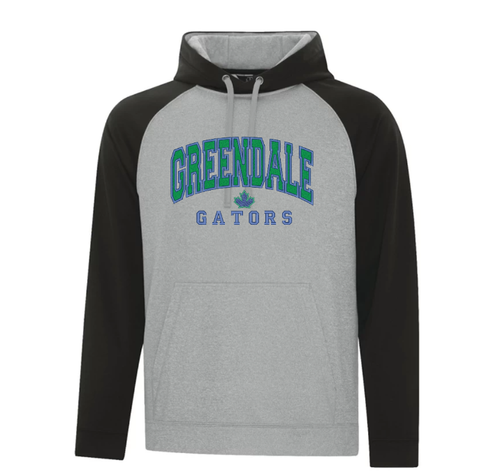 Greendale  Adult Performance 2 Tone Hoody