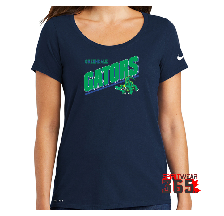 Greendale Adult Nike fitted (Lady) dry-fit T-Shirt