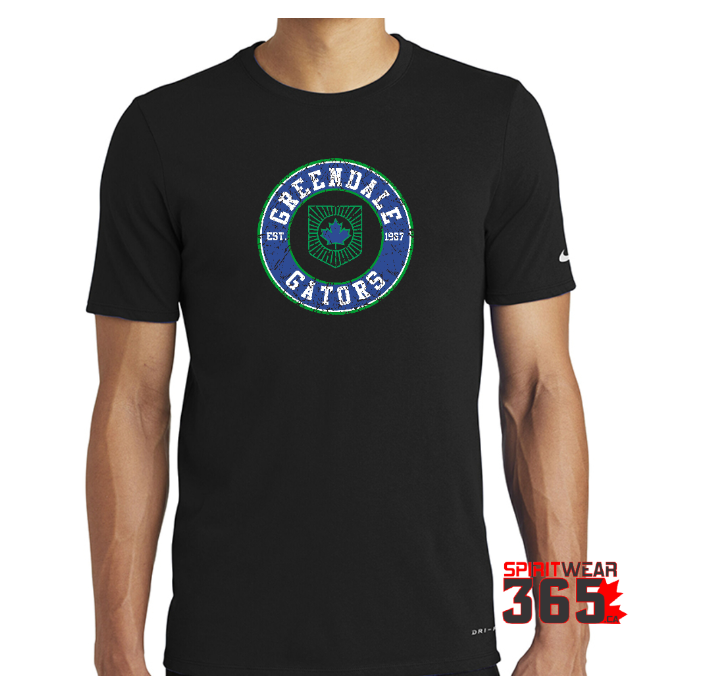 Greendale Adult Nike dry-fit T Shirt
