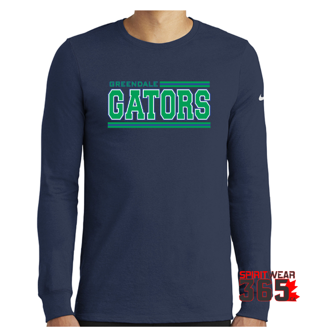 Greendale Adult Nike Dry Fit Long Sleeve T-Shirt
