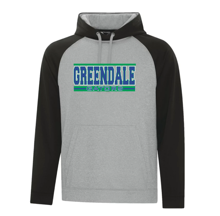 Greendale Youth Performance 2 Tone Hoody