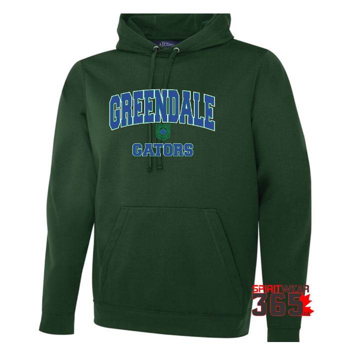 Greendale Youth Solid Performance Hoody