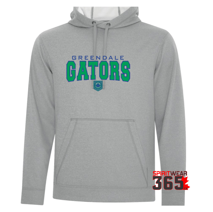 Greendale Youth Solid Performance Hoody