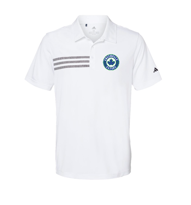 Greendale  Adult Adidas 3 stripe Polo Unisex