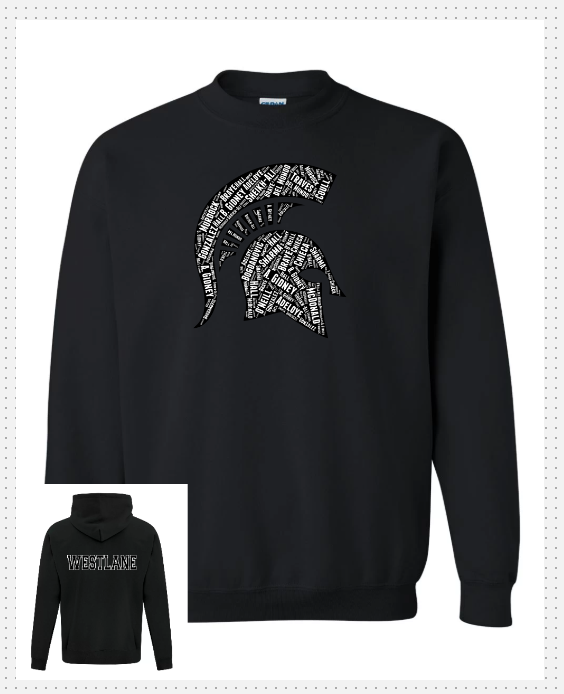 Westlane Sr. Basketball Traditional Crew Neck