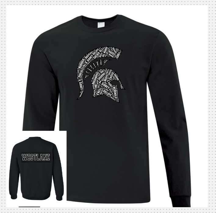 Westlane Sr. Basketball  Long Sleeve T Shirt
