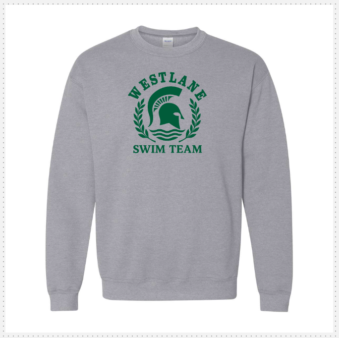 Westlane Swim Team Traditional Crew Neck