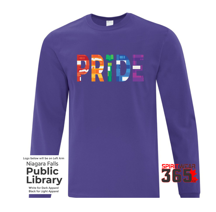 NF Library Traditional Long Sleeve T Shirt pride