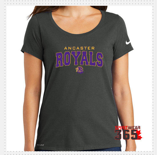 Ancaster Nike fitted dry-fit T-Shirt