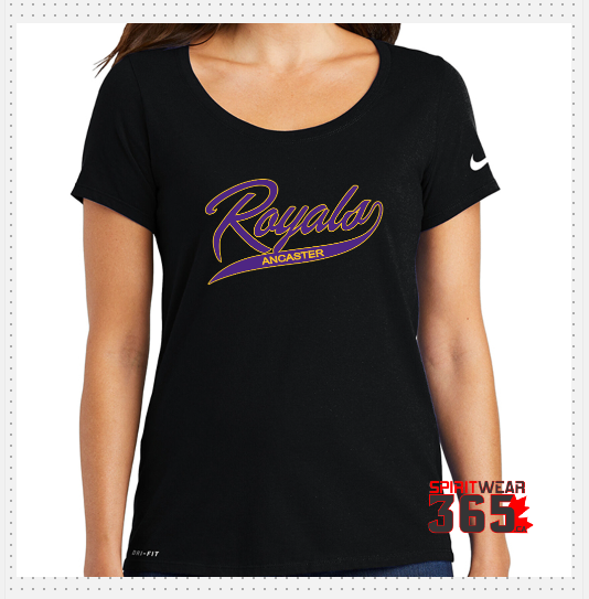 Ancaster Nike fitted dry-fit T-Shirt