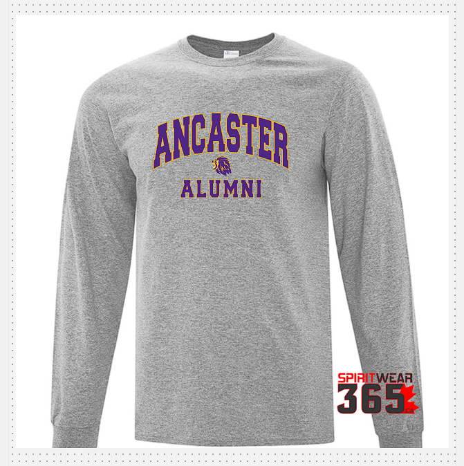 Ancaster Alumni Traditional Long Sleeve T Shirt