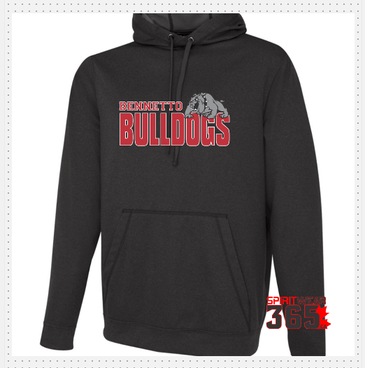 Bennetto  Adult Solid Performance Hoody