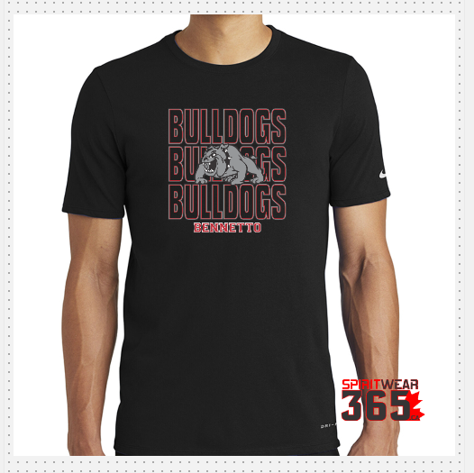 Bennetto Adult Nike dry-fit T Shirt