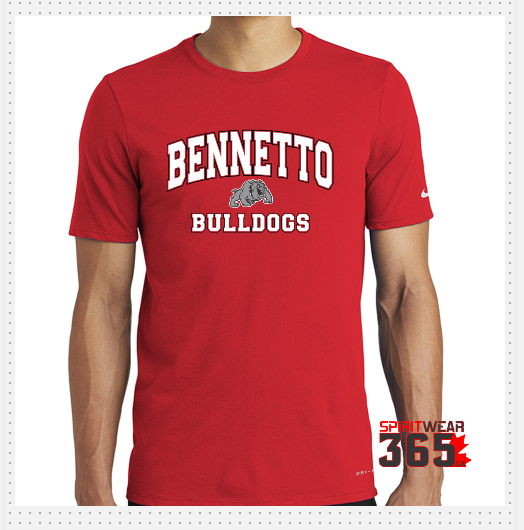 Bennetto Adult Nike dry-fit T Shirt