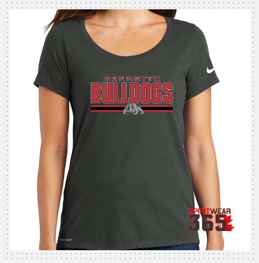 Bennetto Adult Nike fitted (Lady) dry-fit T-Shirt