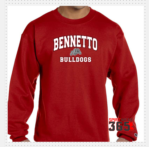 Bennetto Adult  Champion Crew Neck