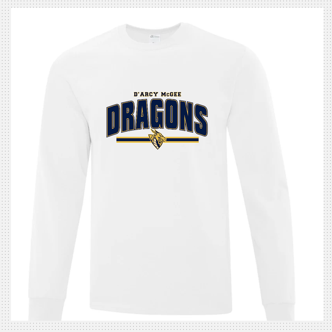 Darcy McGee  Adult Traditional Long Sleeve T Shirt