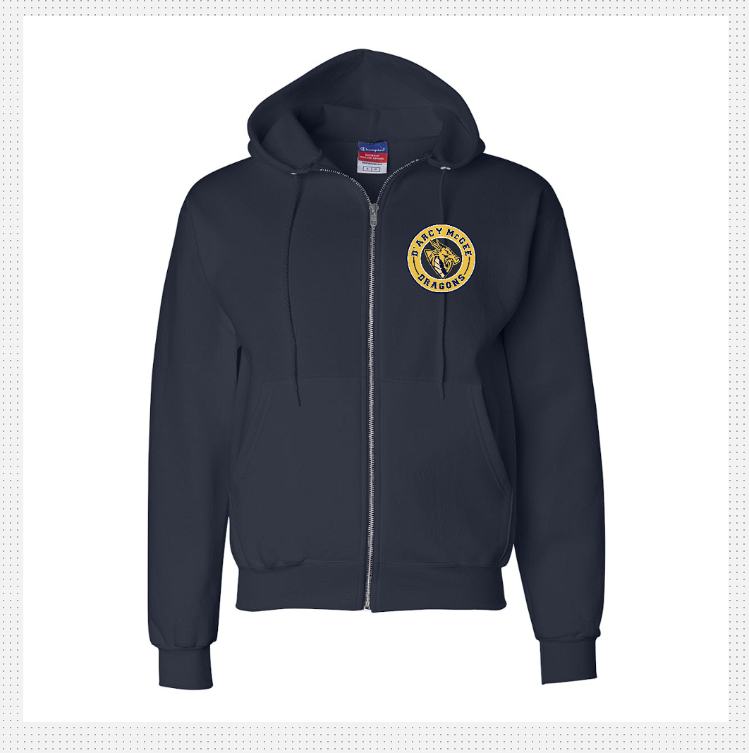 Darcy McGee Adult Champion Full Zip Hoody