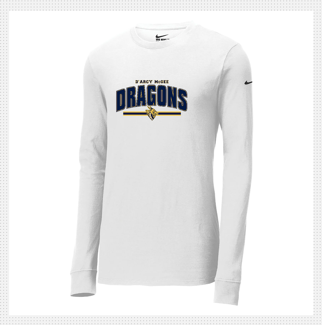 Darcy McGee Adult Nike Dry Fit Long Sleeve T-Shirt