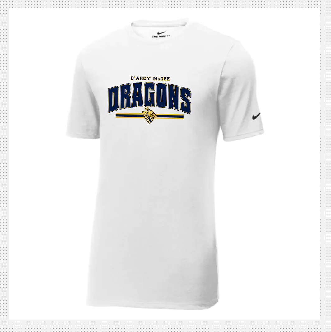 Darcy McGee Adult Nike dry-fit T Shirt