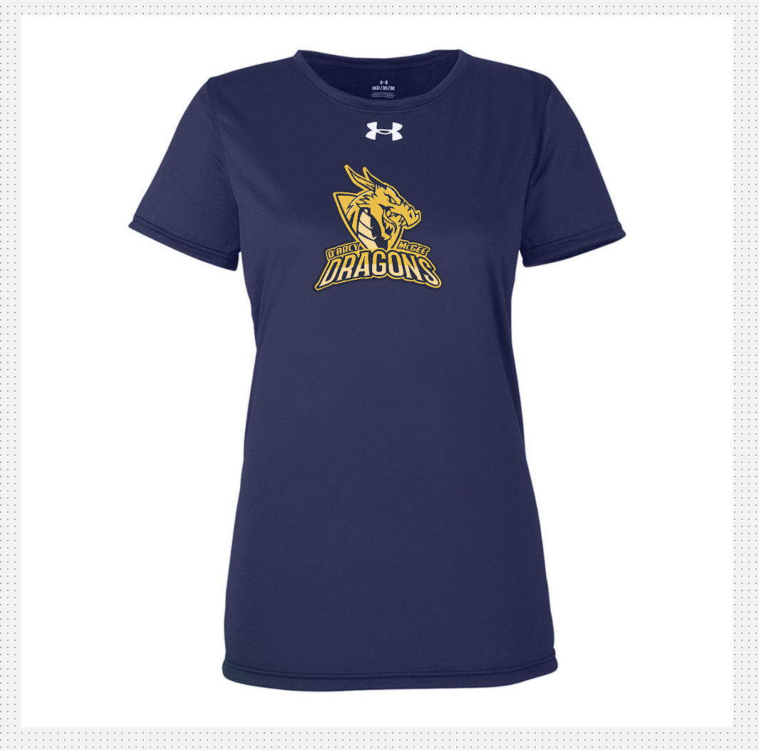 Darcy McGee Adult Under Armour Lady Short Sleeve