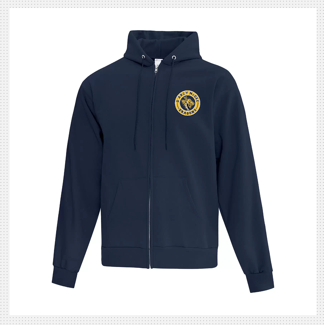 Darcy McGee Traditional Youth Full Zip Hoodie