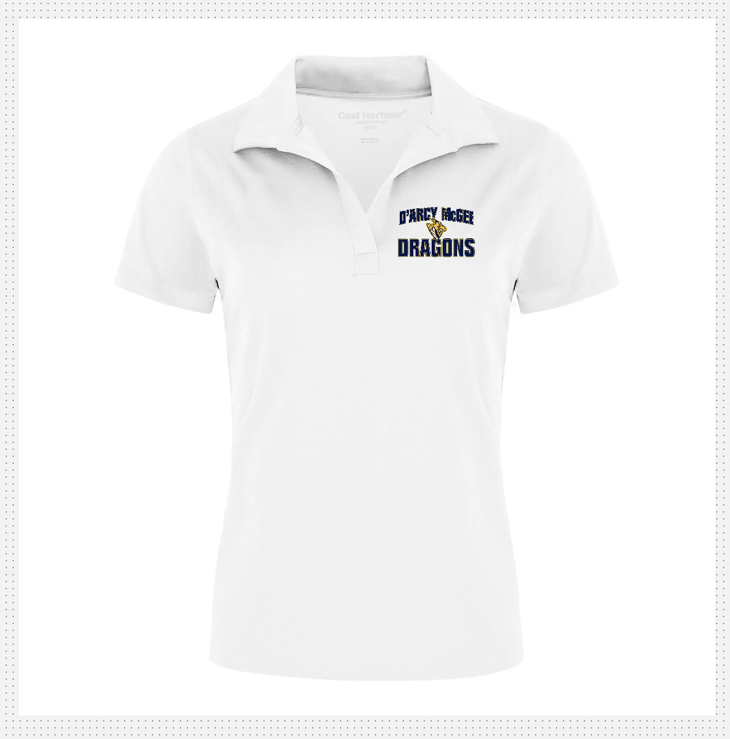 Darcy McGee Traditional Adult Polo Lady Fit