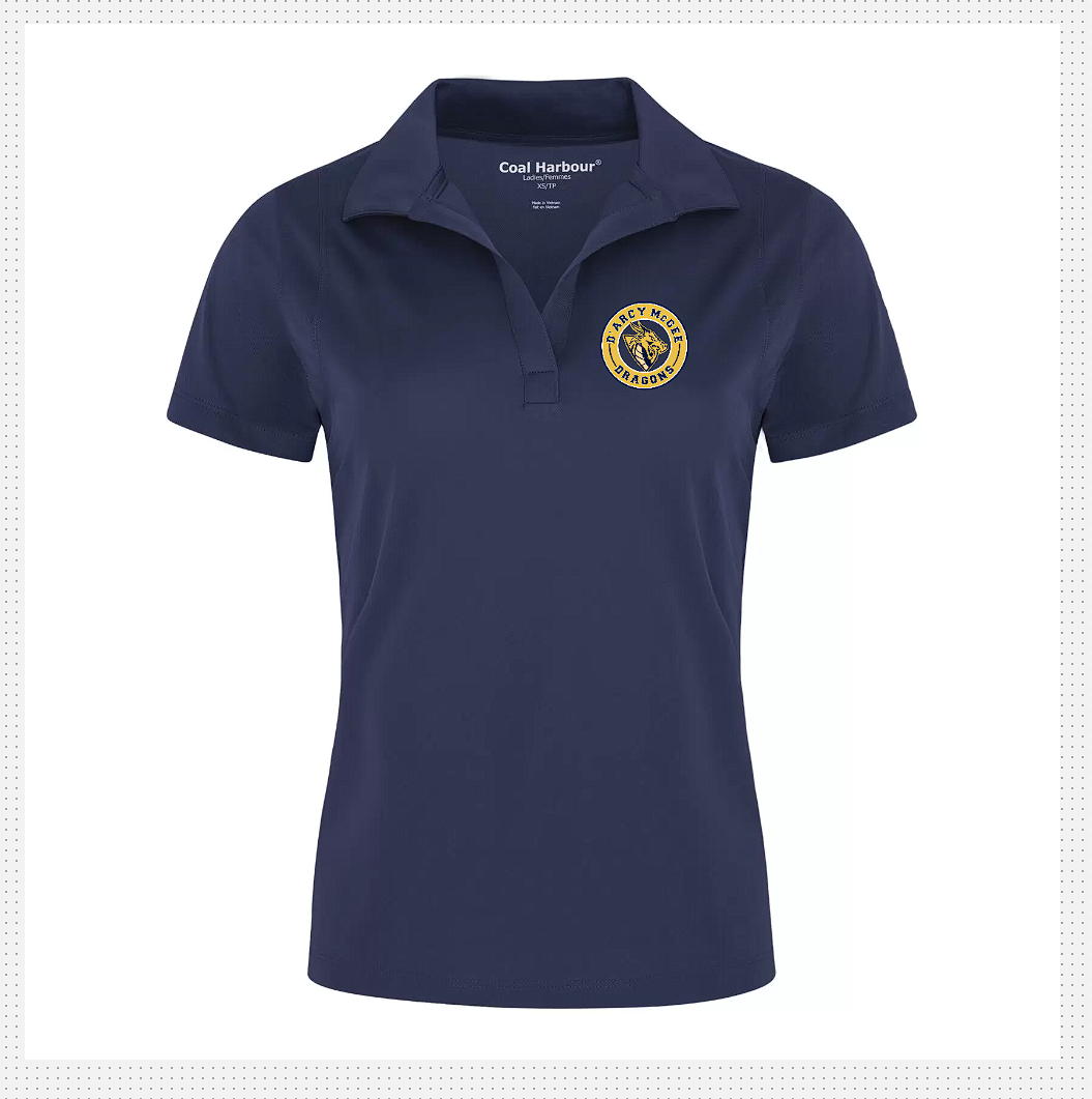 Darcy McGee Traditional Adult Polo Lady Fit