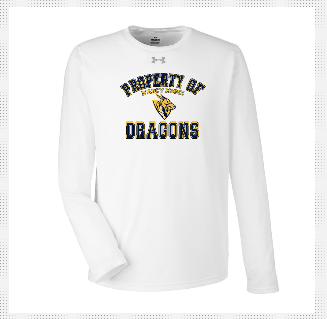 Darcy McGee Youth Under Armour Performance Long Sleeve