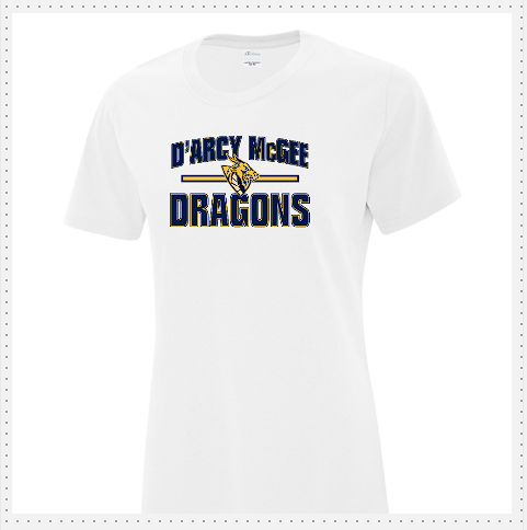 Darcy McGee Adult Traditional Fitted (Lady) TShirt