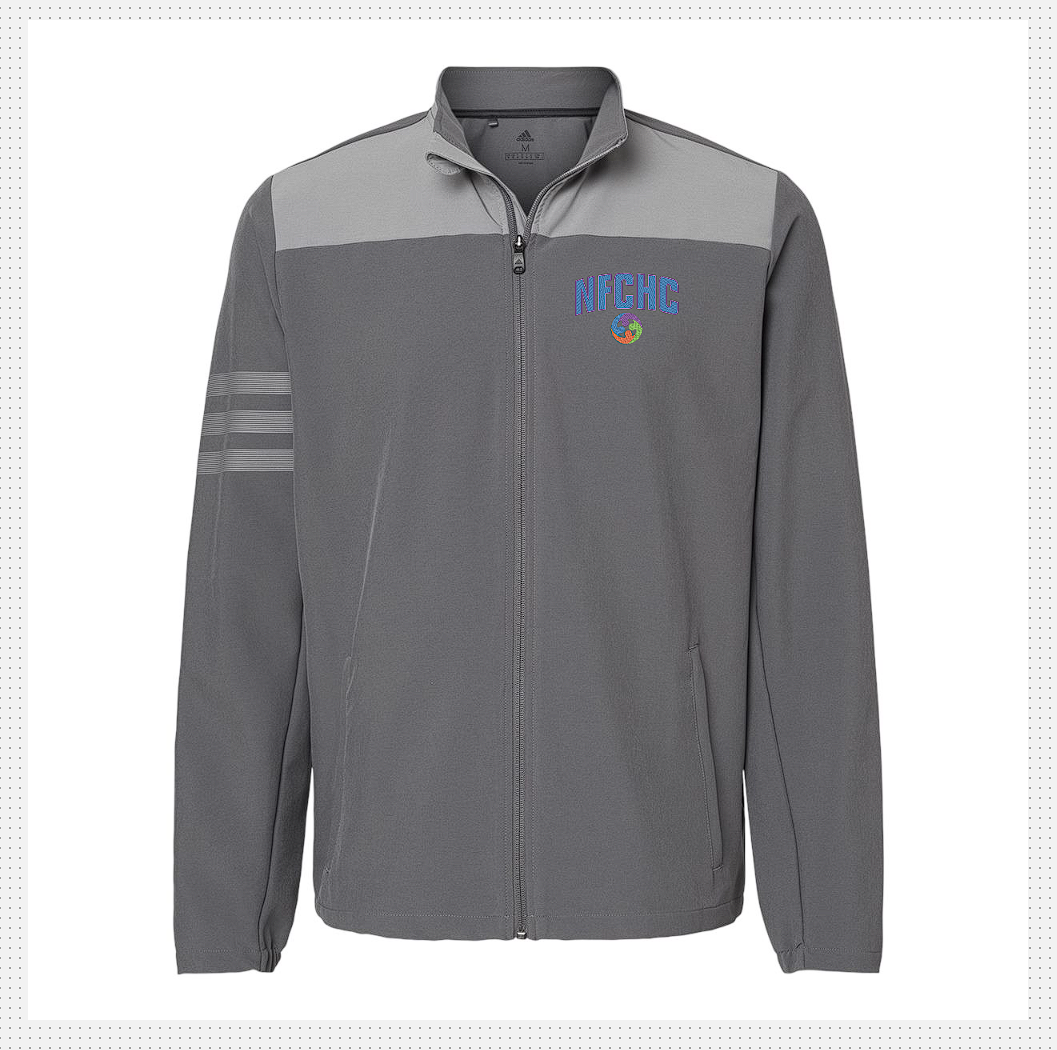 NFCHC Adidas 3 stripe full zip Jacket unisex