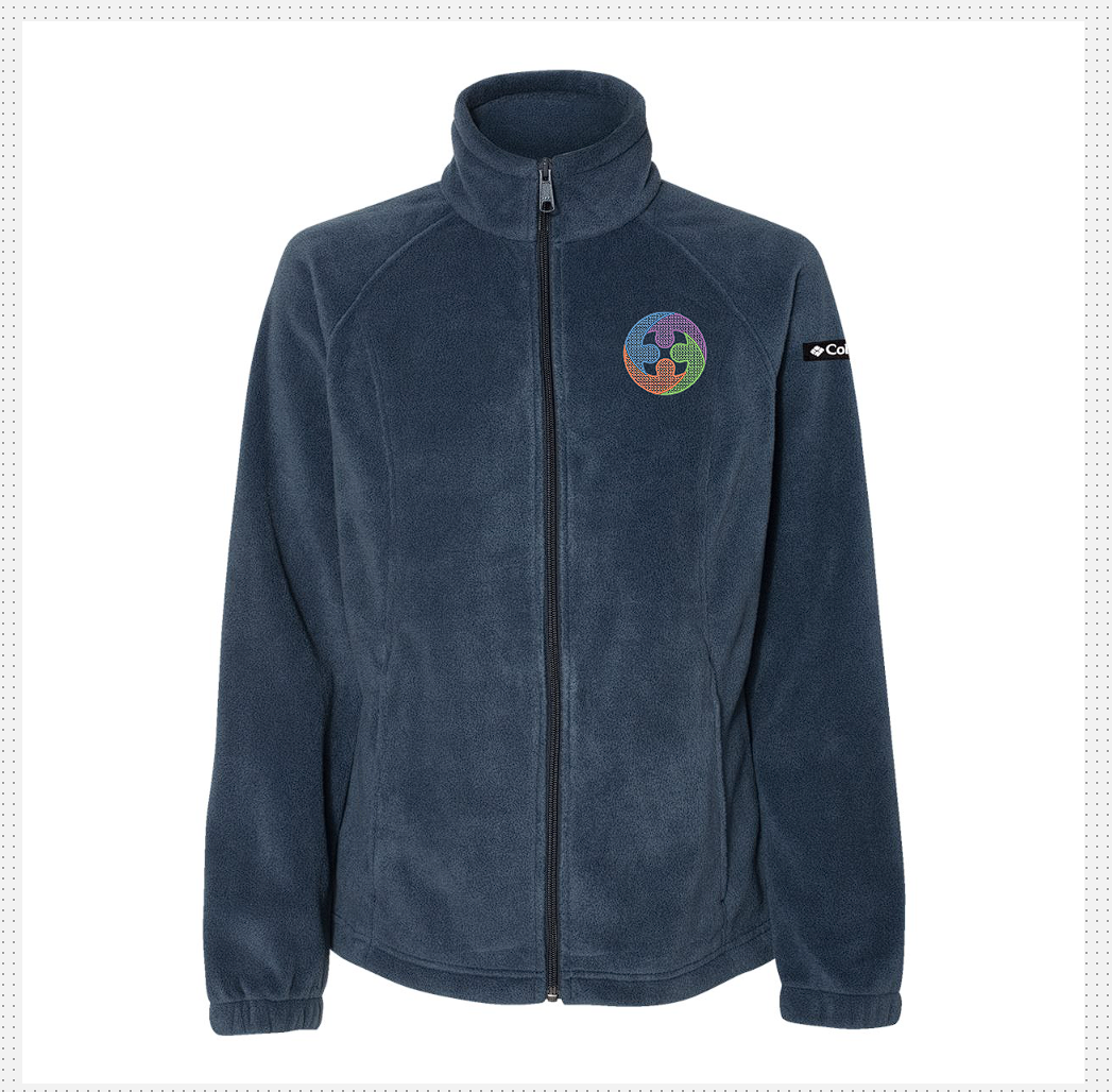 NFCHC Columbia Fleece Full Zip Jacket Lady