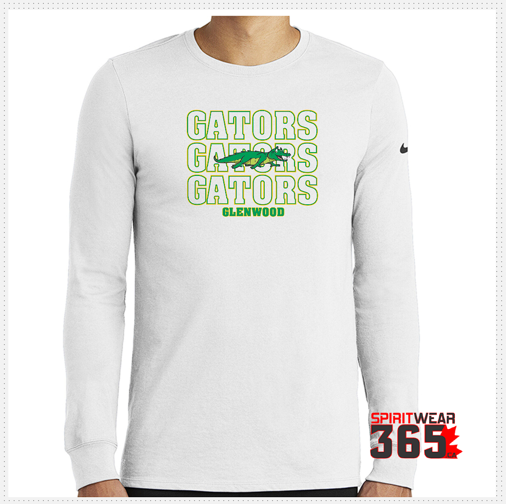 Glenwood Adult Nike Dry Fit Long Sleeve T-Shirt