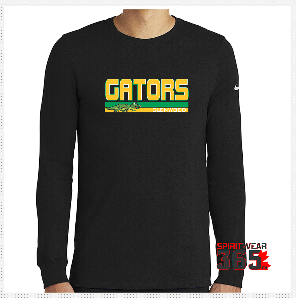 Glenwood Adult Nike Dry Fit Long Sleeve T-Shirt